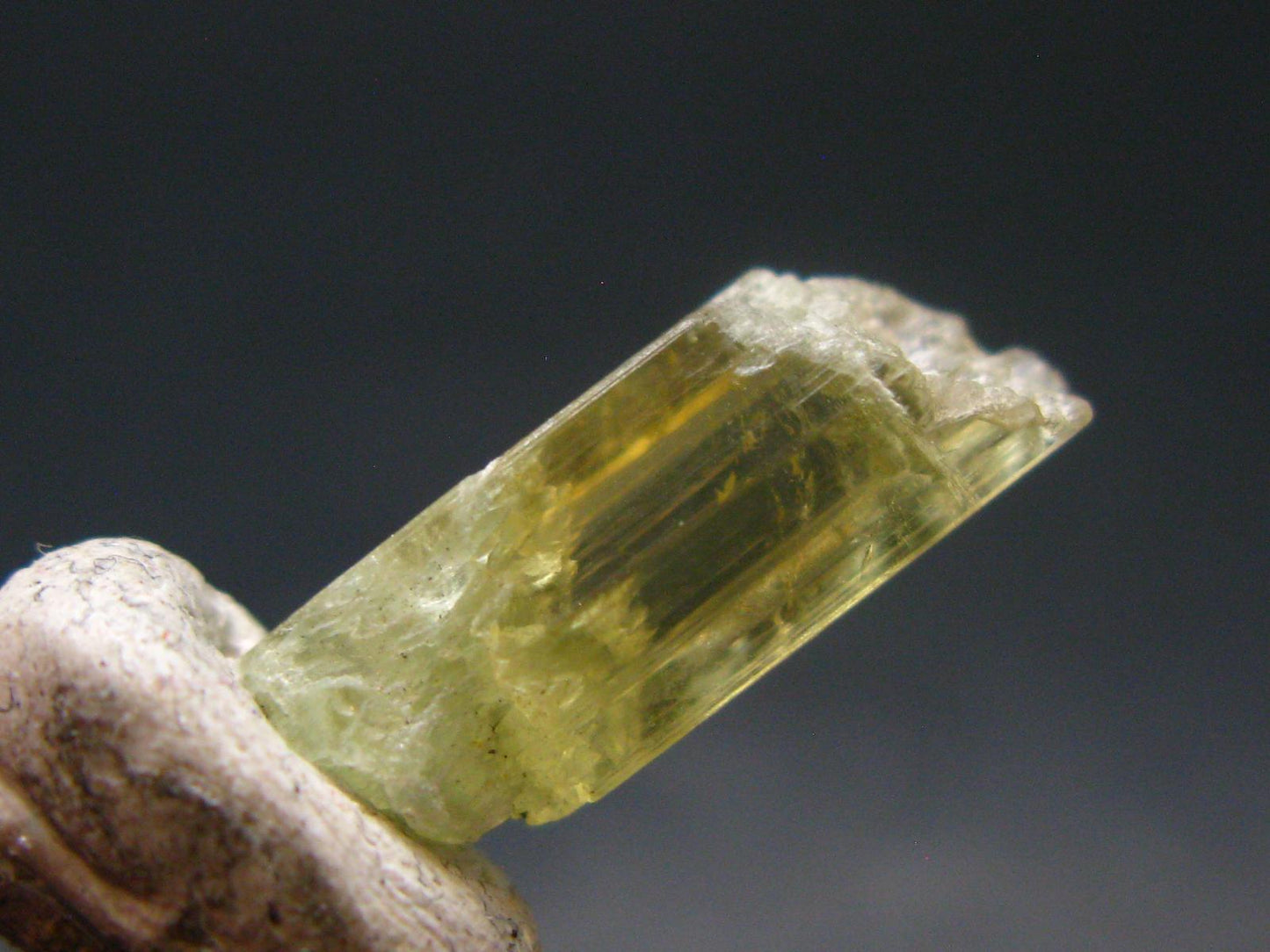 Gem Heliodor Golden Beryl Crystal From Tajikistan - 1.25 Grams - 0.7"