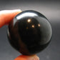 Black Jade Sphere Ball From Greenland - 1.6" - 93.37 Grams