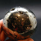 Rare Galena Sphalerite & Pyrite Sphere Ball From Peru - 2.4" - 501 Grams