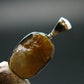 Rare Herderite Crystal Silver Pendant from Brazil - 0.7" - 1.14 Grams