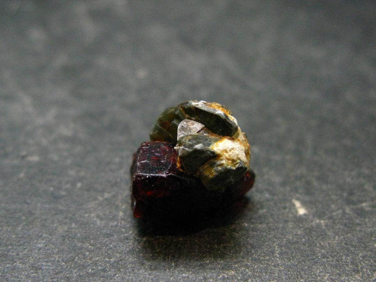 Rare Clinohumite Crystal on Matrix from Afghanistan - 6.95 Carats