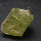 Rare Gemmy Yellowish-Green Brazilianite Terminated Crystal Silver Pendant From Brazil - 1.1" - 6.55 Grams