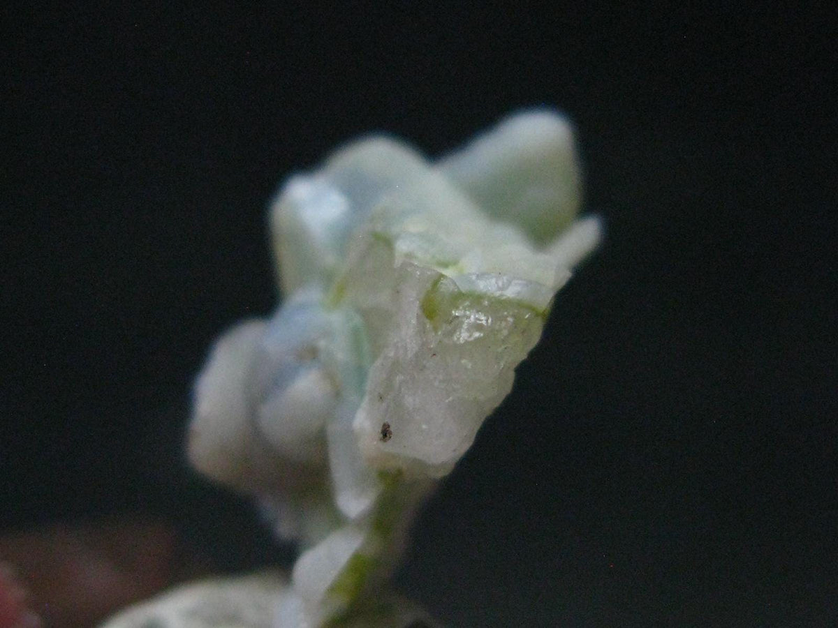 Rare Ajoite in Quartz Crystal from South Africa - 0.6" - 0.48 Grams