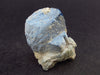 Rare Blue Lazulite Crystal From Georgia USA - 1.1" - 16.8 Grams