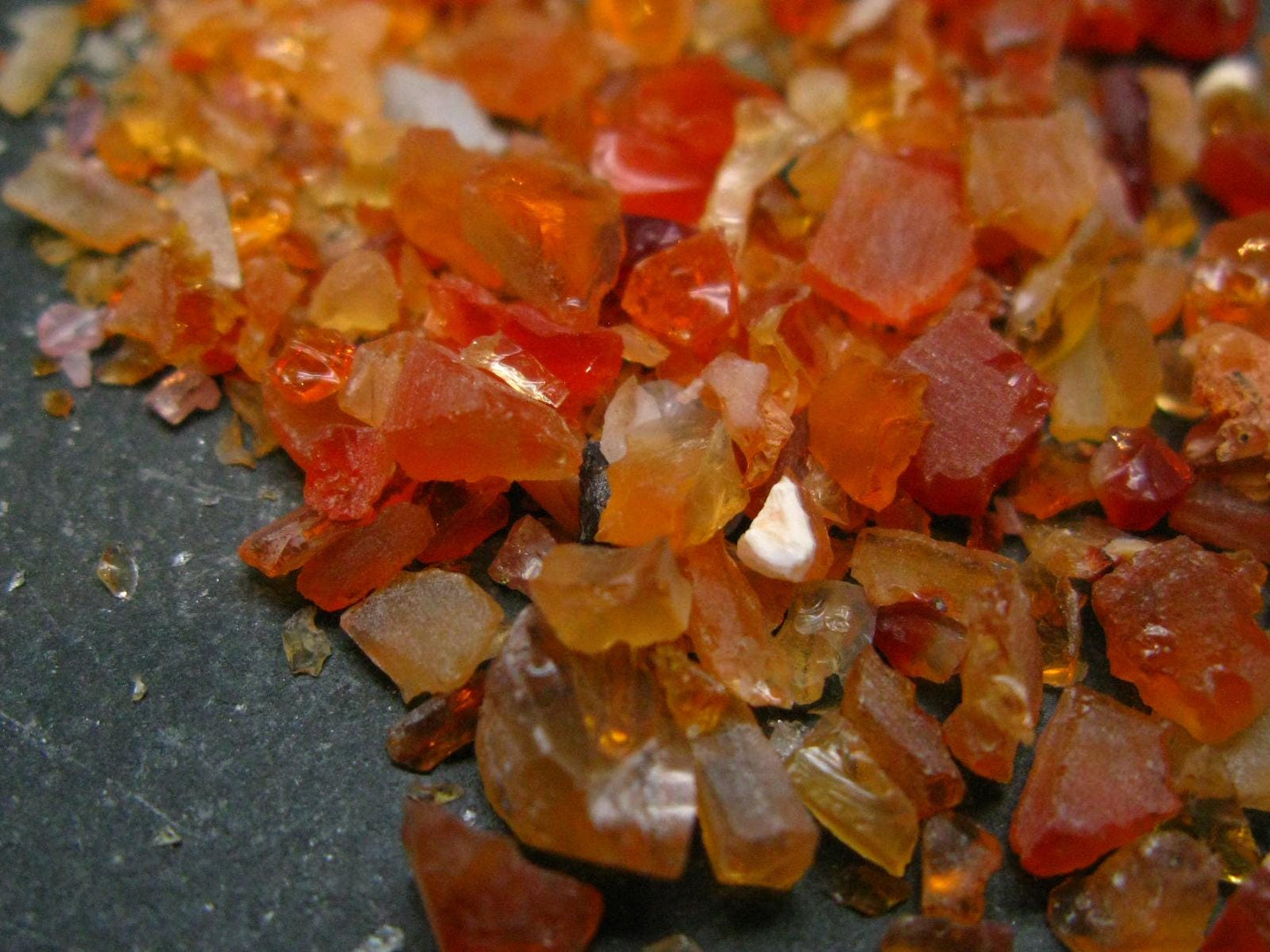 Lot of Fire Opal Pieces and Offcuts From Mexico - 26.08 Carats