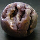 Rare Purple Grape Agate Sphere From Indonesia - 2.0"