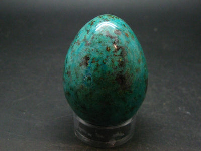 Chrysocola Chrysocolla Egg From Peru - 2.1" - 114.90 Grams