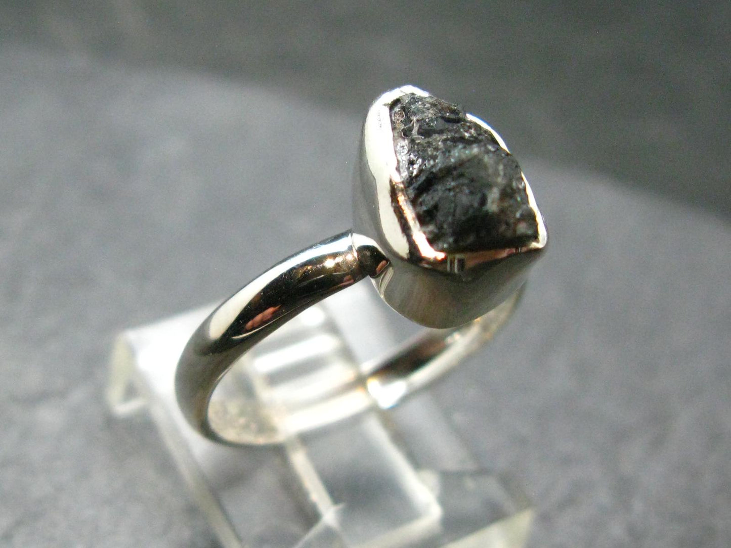 Alexandrite Crystal Silver Ring From Zimbabwe - Size 7 - 2.36 Grams