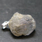 Gray Herderite Silver Pendant from Africa - 1.0" - 3.88 Grams