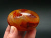 Carnelian Tumbled Stone From Madagascar - 2.4" - 166.77 Grams