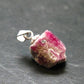 Bixbite Red Emerald Beryl Silver Pendant From Utah USA - 6.30 Carats - 0.7"
