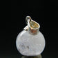 Nice Lilac Amblygonite Silver Pendant from Brazil - 0.6" - 1.48 Grams