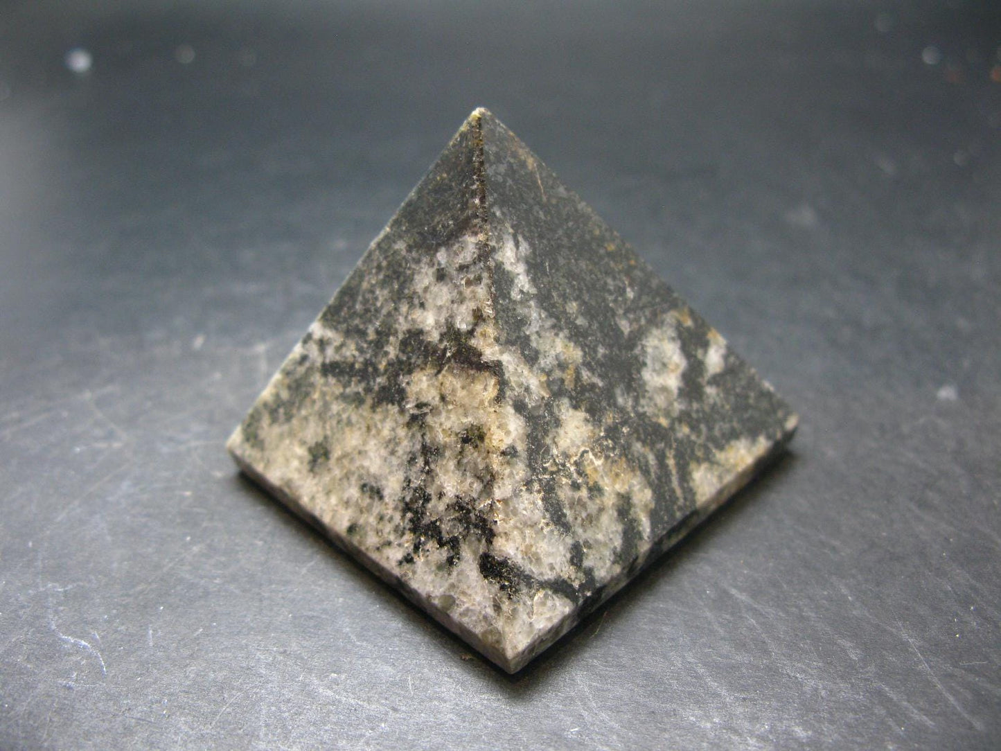 Rare Impactite Pyramid From Norway - 2.1" - 156.43 Grams