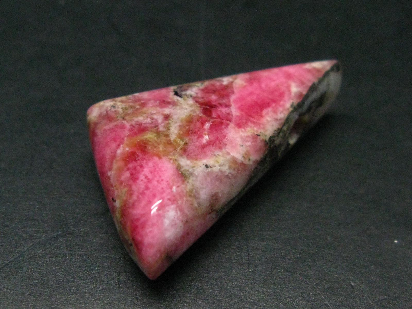 Rare Pink Tugtupite Metal Free Pendant From Greenland - 1.5" - 8.87 Grams
