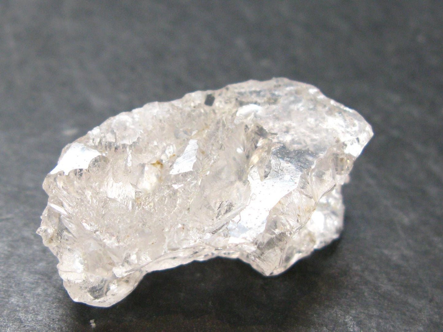 Fantastic Etched Gemmy Raw Clear Goshenite Beryl Crystal From Brazil - 1.3" - 12.74 Grams