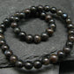 Astrophylite Astrophyllite Genuine Bracelet ~ 7 Inches ~ 4mm Round Beads
