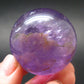 Beautiful Gem Amethyst Sphere from Brazil - 1.5" - 82.53 Grams