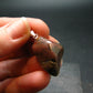 Rare Tumbled Brownish Pink Bustamite Silver Pendant with Attractive Pattern From South Africa - 1.2" - 7.88 Grams