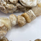 Raw Herderite Crystal Chip Bracelet – Natural Golden Stone Stretch Bracelet - Weight 28.77 g