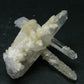 Bertrandite on Quartz cluster from Russia - 2.1"