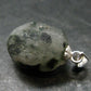 Phenakite Phenacite Tumbled Silver Pendant From Russia - 0.9" - 3.13 Grams