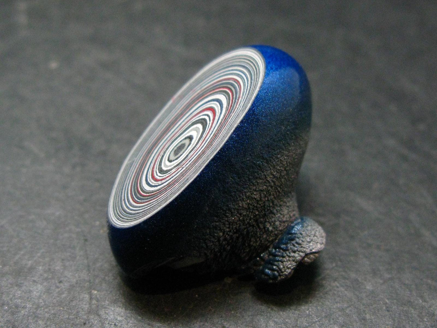 Very Cool Fordite "Detroit Motor City Agate" from Michigan - 1.3"- 8.68 Grams