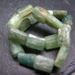 Green Kyanite Genuine Bracelet ~ 7 Inches ~ 10mm Crystal Beads