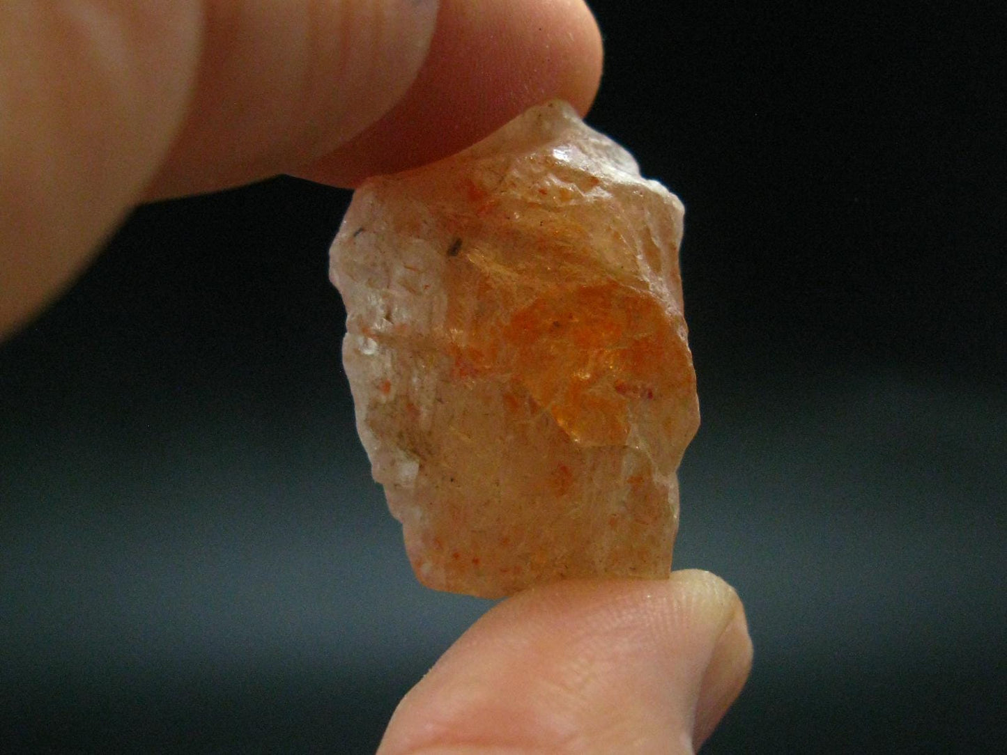 Lot of 10 Sunstone Raw Crystals From Tanzania - 430.65 Carats