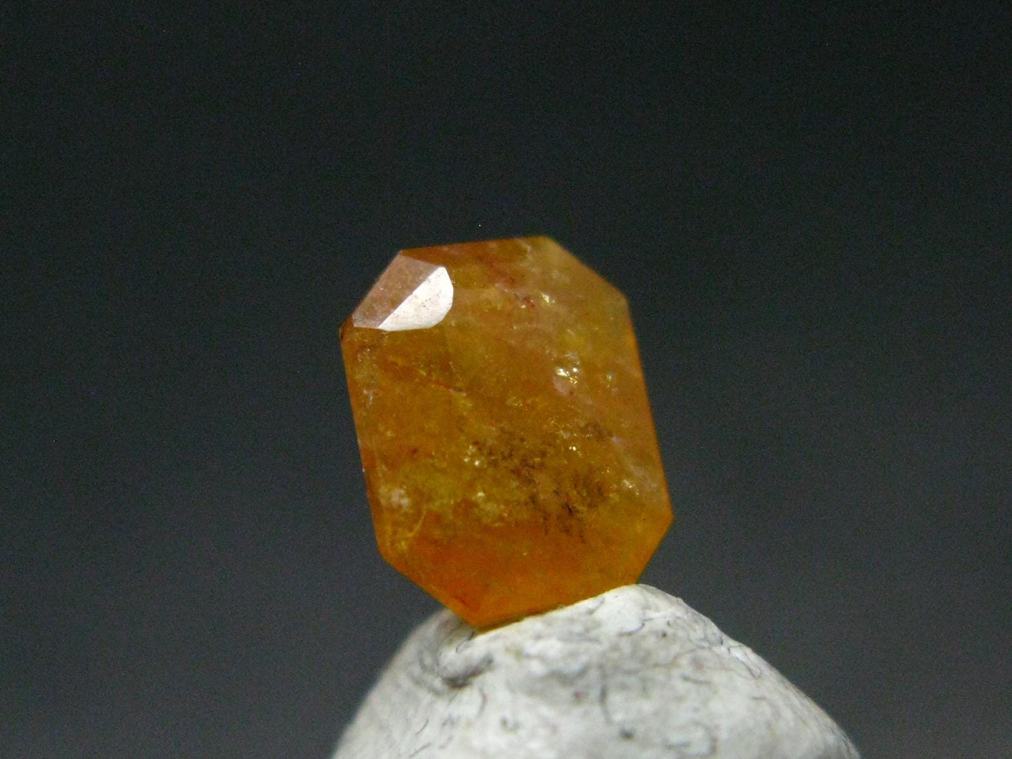 Rare Gem Cancrinite Cut Stone from Canada - 0.94 Carats