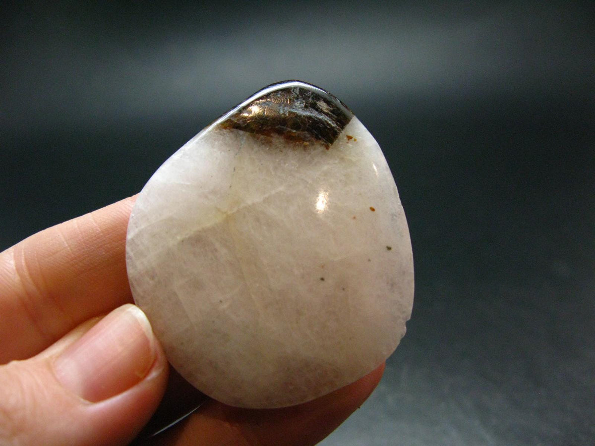 Rare Cryolite Tumbled Stone From Greenland - 1.8" - 19.67 Grams