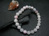 Pink Calcite Genuine Bracelet ~ 7 Inches ~ 8mm Round Beads