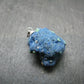 Azurite Nodule Crystal Sterling Silver Pendant from Russia - 1.1" - 8.67 Grams