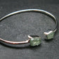 Kornerupine Silver Twister Bracelet From Tanzania - 5.20 Grams