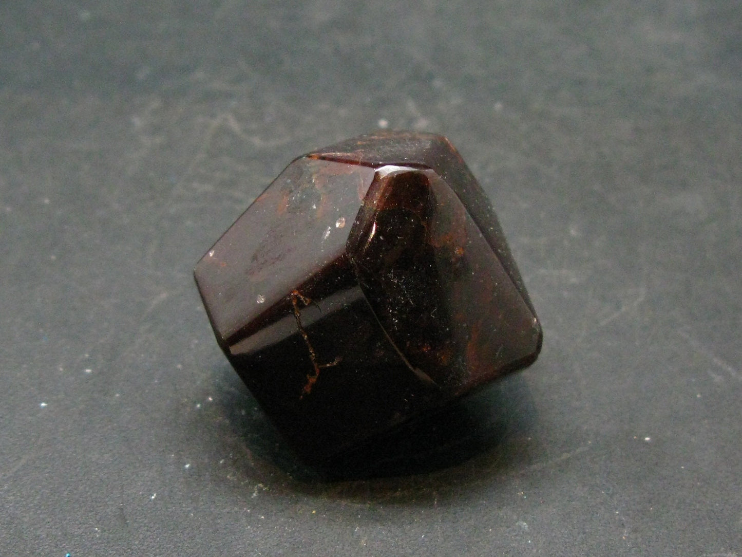 Red Almandine Garnet Crystal From India - 0.8" - 43.7 Grams
