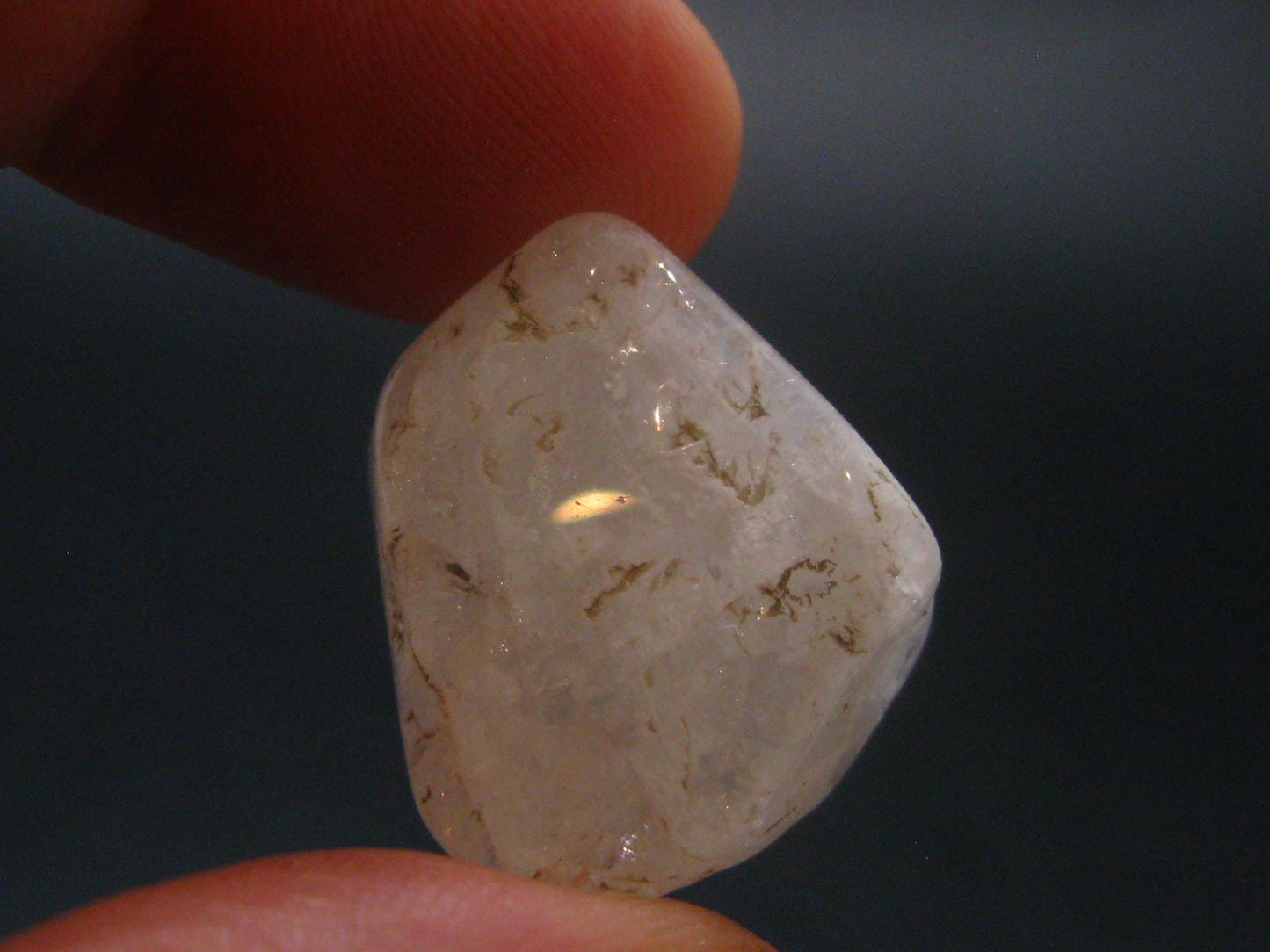 Phenakite Phenacite Tumbled Crystal From Nigeria - 4.87 Grams - 0.7"