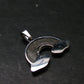 Muonionalusta Meteorite Pendant from Sweden - 0.7" - 1.89 Grams