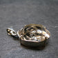 Fine Natural Herkimer Diamond Silver Pendant From New York - 1.4" - 9.79 Grams