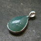 Extremely Rare Grandidierite Silver Pendant From Madagascar - 1.1" - 3.91 Grams