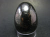 Black Shungite Egg From Russia - 2.0"