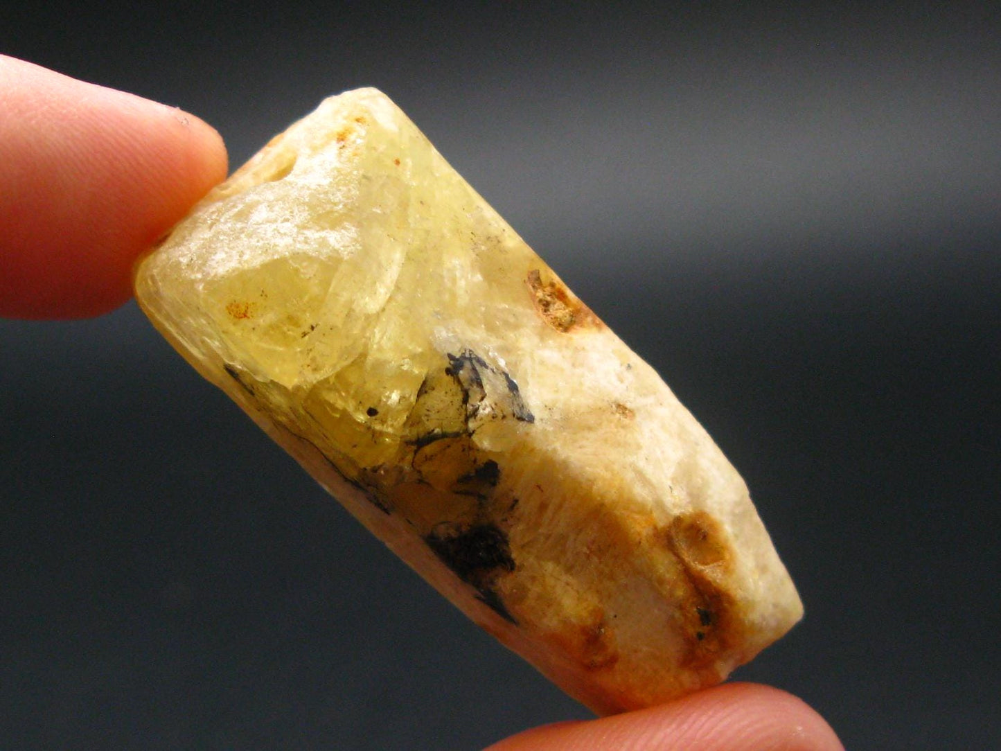 Gem Heliodor Golden Beryl Crystal from Madagascar - 20.17 Grams - 1.6"