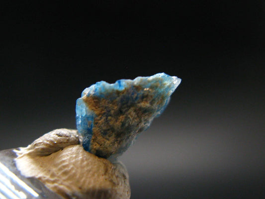 Stunning Euclase Blue Crystal From Zimbabwe - 0.39 Grams - 0.4"