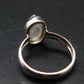 Natrolite Silver Ring From Russia - 2.11 Grams - Size 6