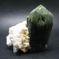 Green Tourmaline (Vanadium Dravite) Crystal on Albite From Tanzania - 3.5" - 416 Grams