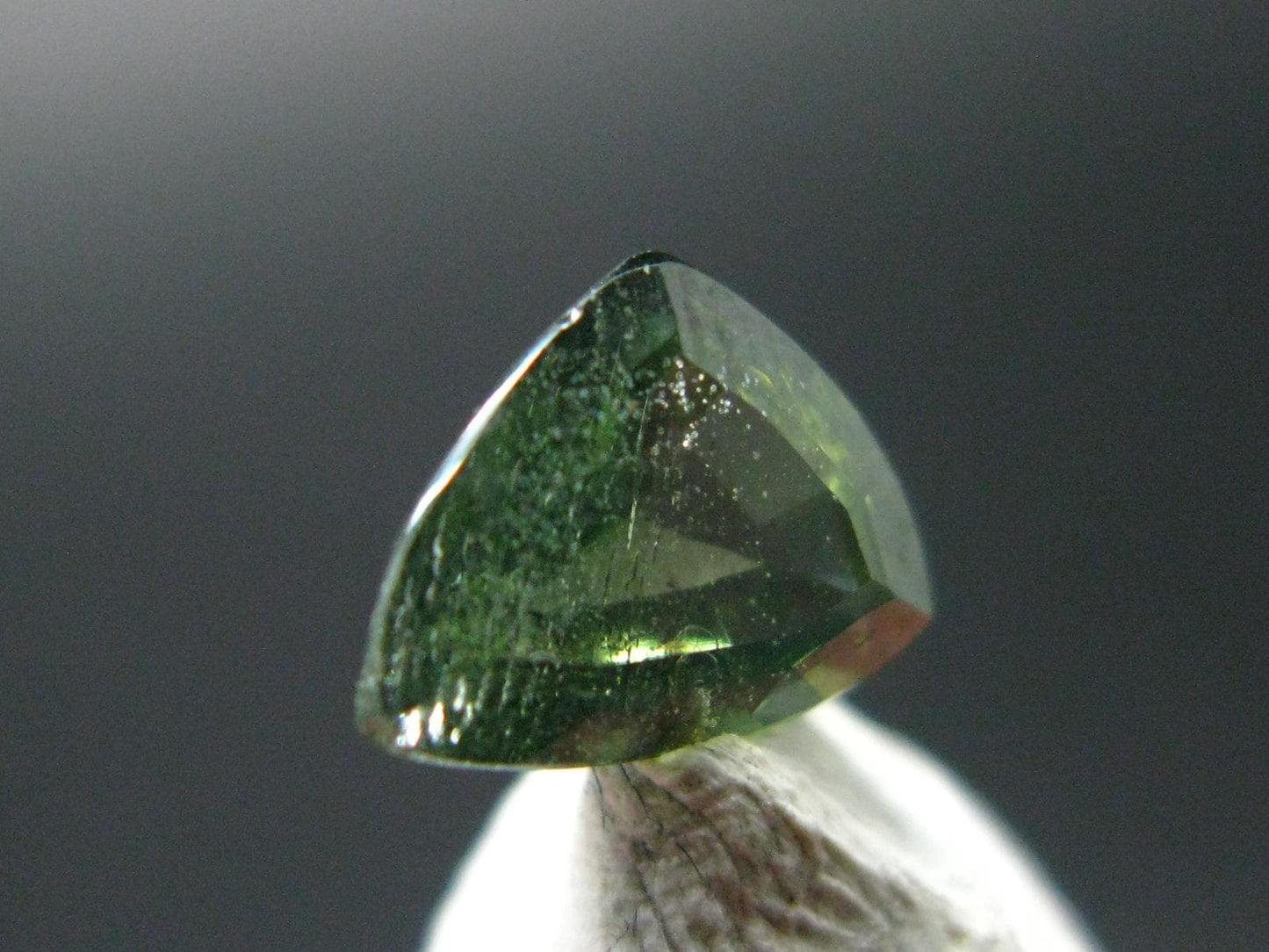 Green Zircon Cut Gem From Africa - 1.52 Carats