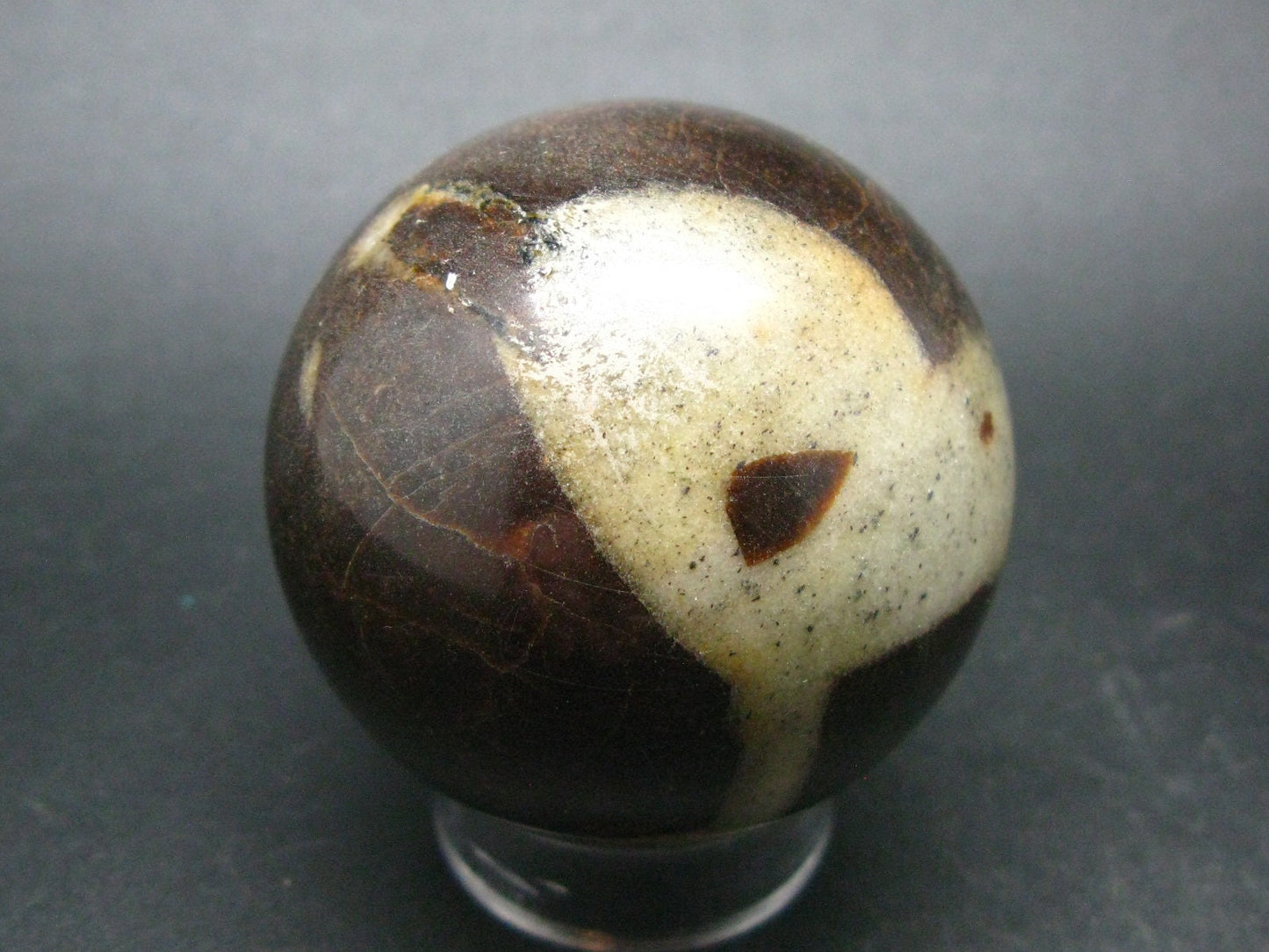 Rare Staurolite crystal in matrix Sphere Ball from Russia - 2.1"