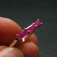 Star Ruby Sterling Silver Ring- Size 6 - 1.51 Grams