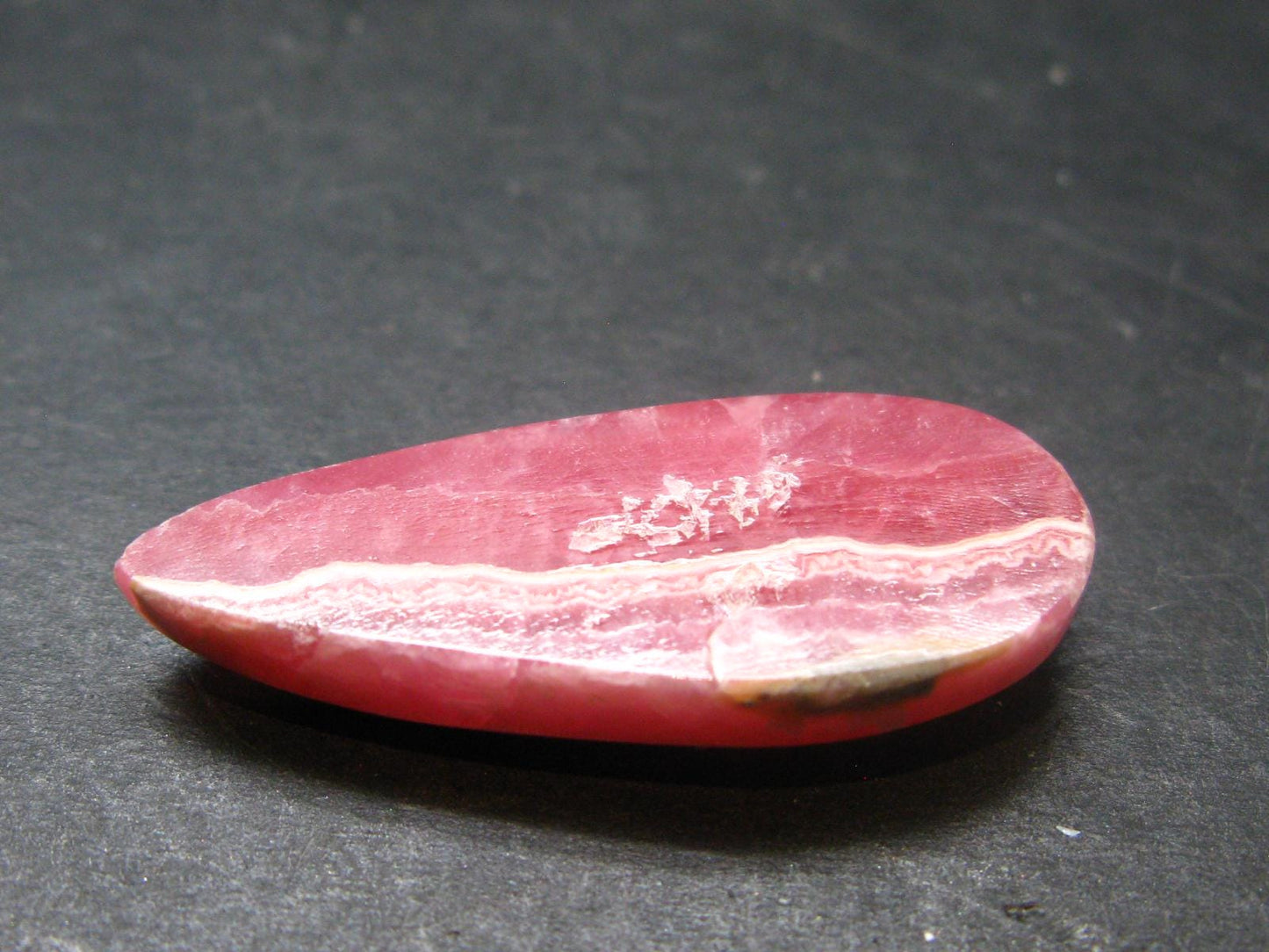 Rhodochrosite Cabochon From Peru - 7.38 Grams - 1.4"