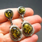 Baltic Amber 925 Silver Clip On Earrings