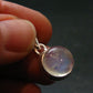 Natural Glow From Inside Moonstone 925 Silver Pendant - 0.8" - 3.0 Grams