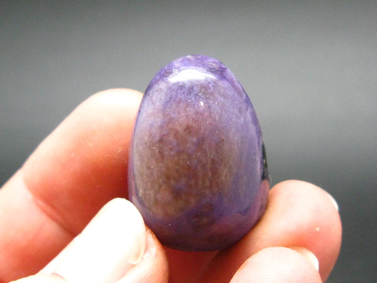 Nice Charoite Egg from Russia - 13.0 Grams - 1.0"